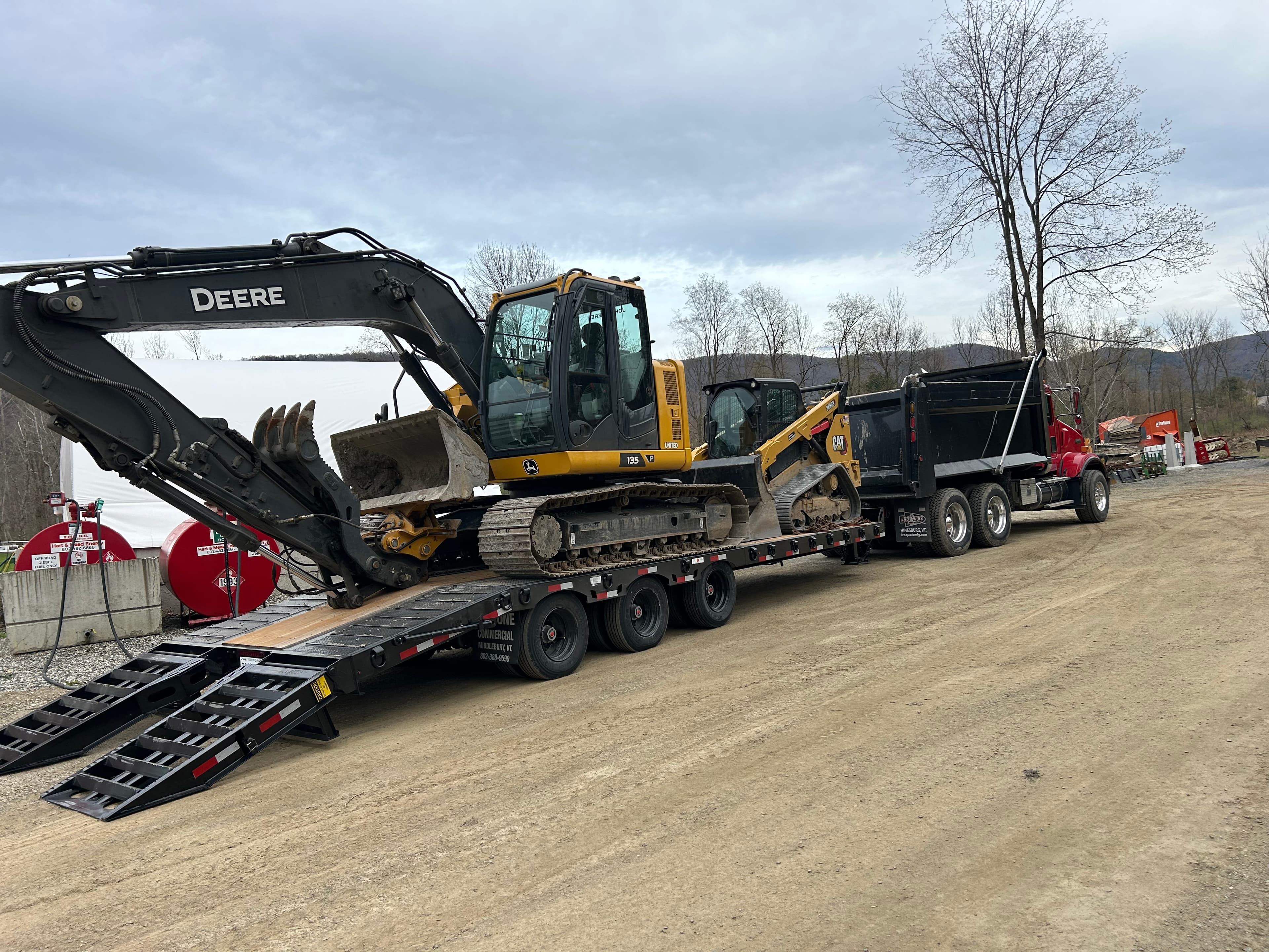 Mitchell Excavating equipment