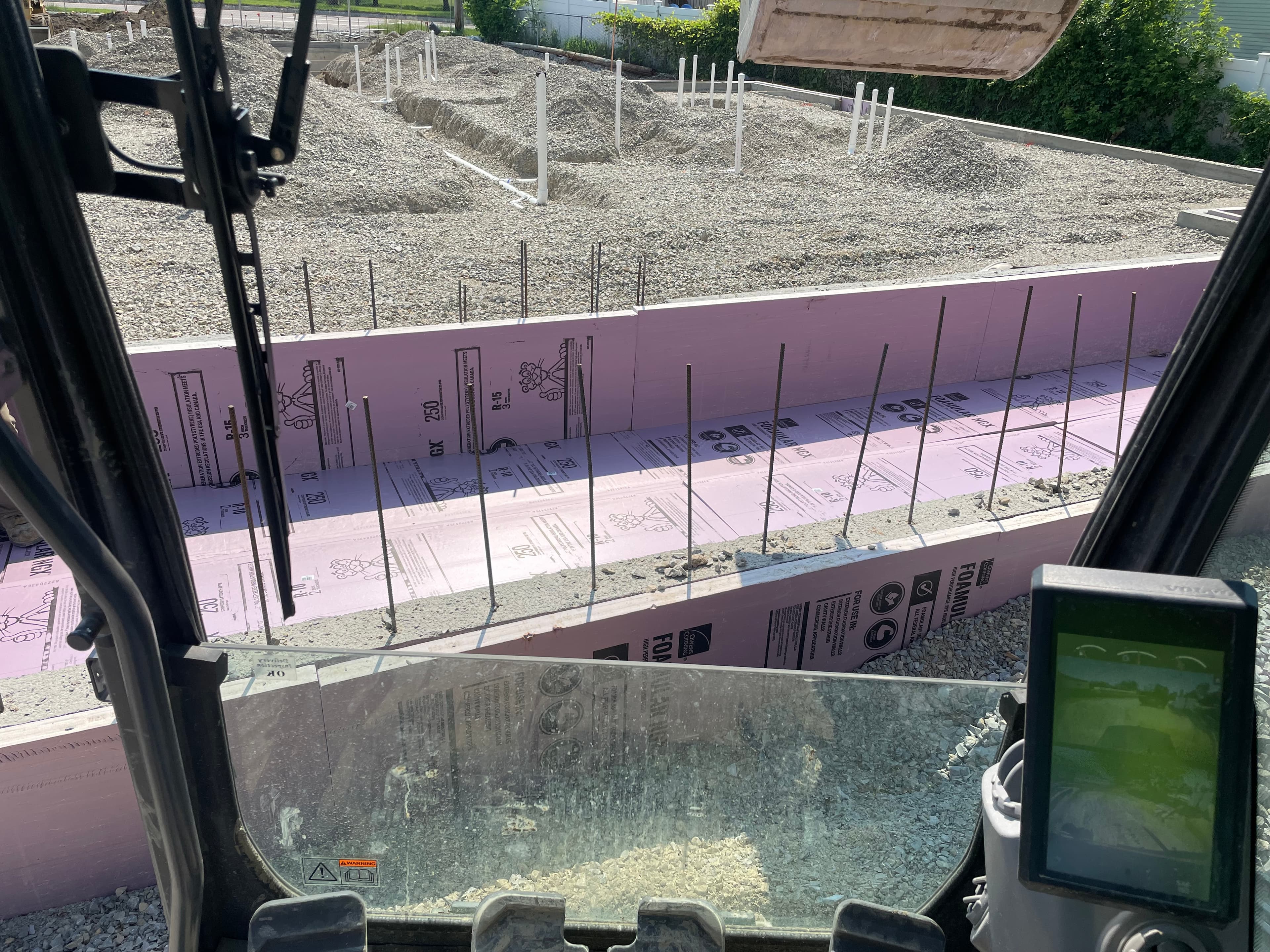 Foundation work detail